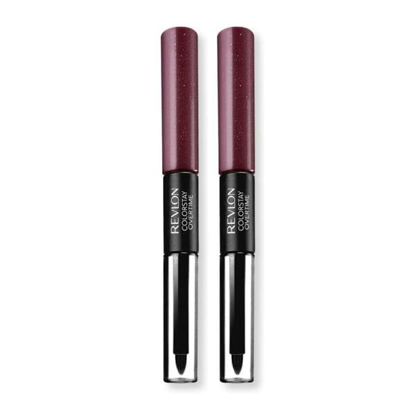 Revlon 2 x Revlon Colorstay Overtime Dual Ended Lipcolor - 270 Relentless Raisin