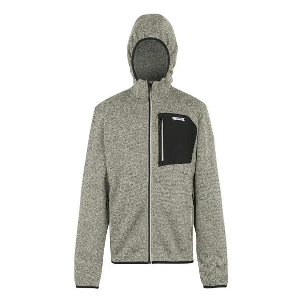 Regatta Mens Newhill Marl Full Zip Fleece Jacket - Abbeystone