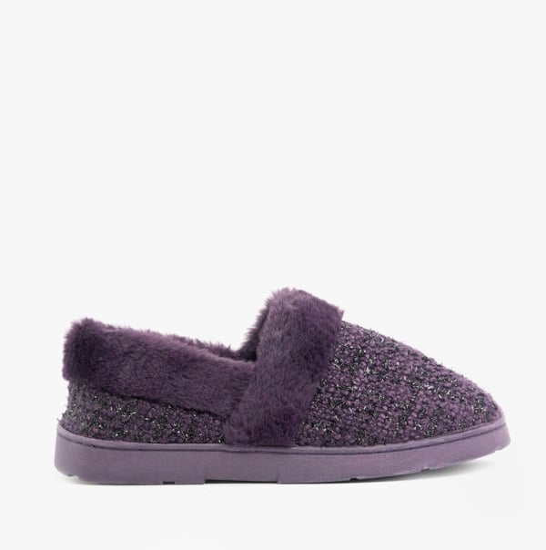 Dr Keller AVON Womens Slippers Purple