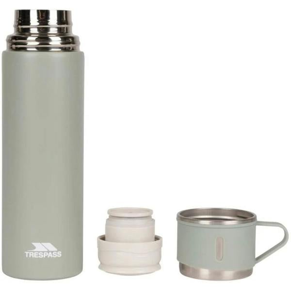Trespass Recce Stainless Steel Flask - Sage - 