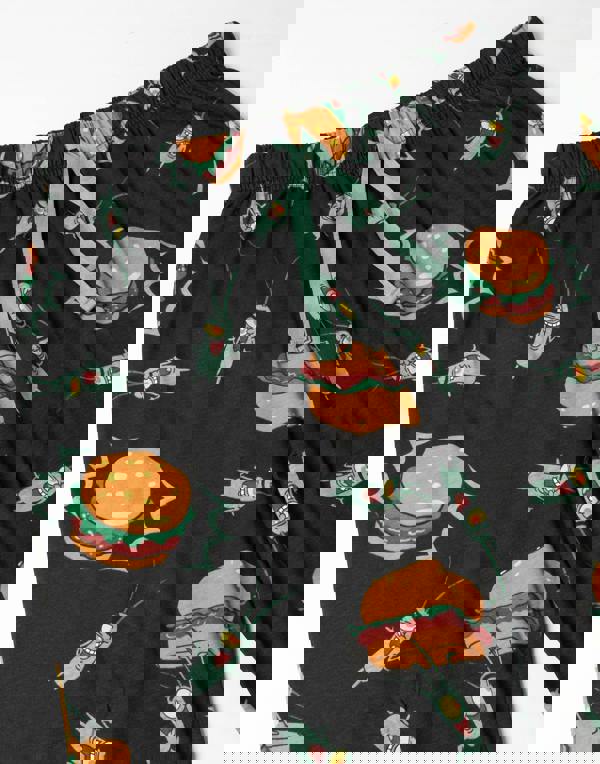 SpongeBob SquarePants Mens Multicoloured Plankton Lounge Pants