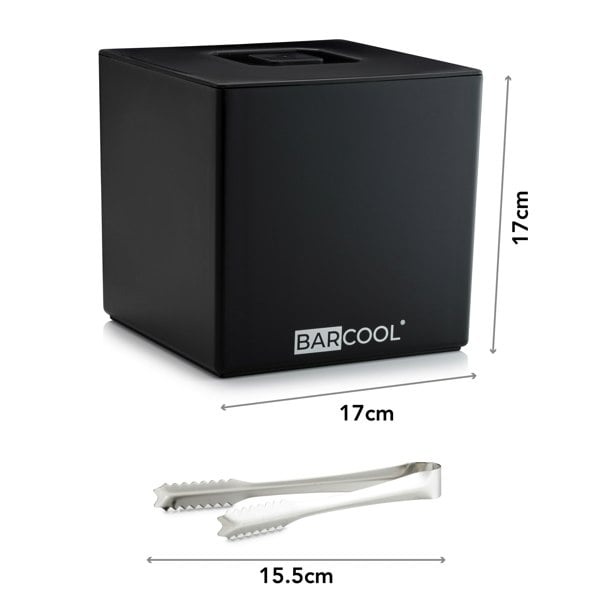 Subcold Barcool 4L Ice Bucket - Square Black