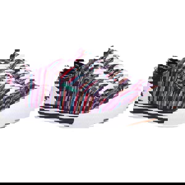 Rocket Dog Womens/Ladies Jazzin Aloe Stripe Trainers - Multicoloured