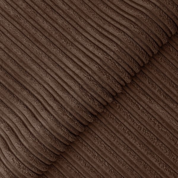 Furnishings For Less Delta Full Jumbo Cord 5 Seater Corner Sofa