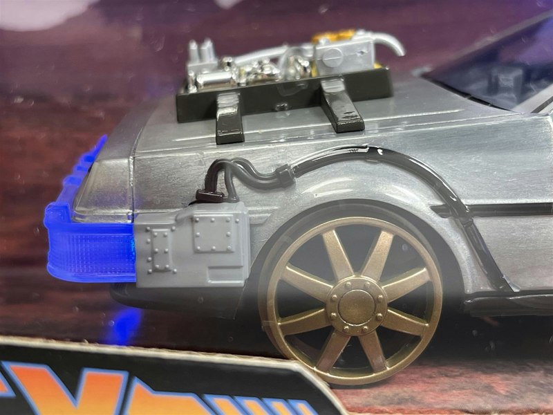 Jada Back To The Future III Rails Delorean Time Machine 1:24 Scale Jada 253255073