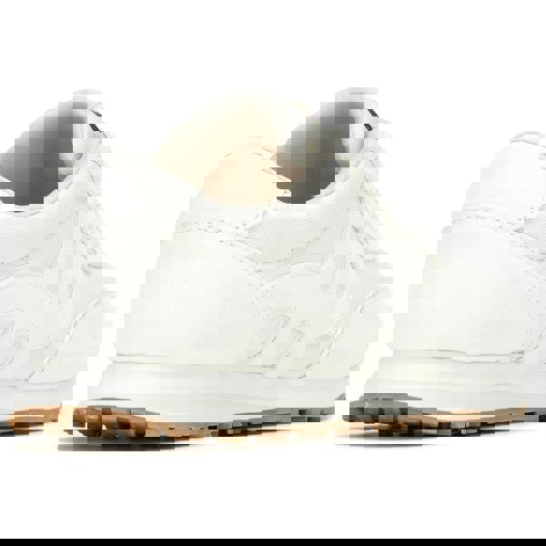 Hush Puppies Seventy8 Leather Women's Cream Trainers