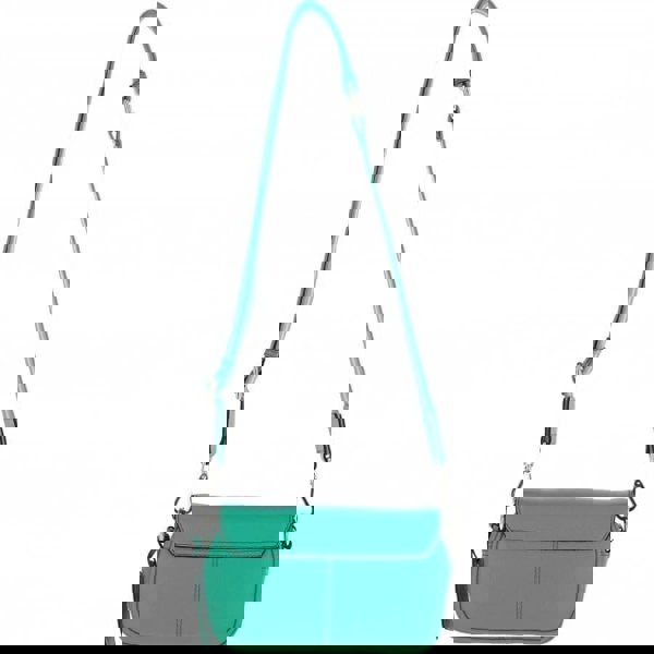 Ashwood 'Eleganza Milano' Real Leather Flapover Crossbody Bag: 64295