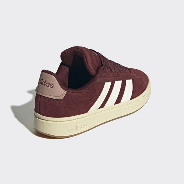 Adidas Grand Court Alpha 00s Women's Burgundy/White Trainers