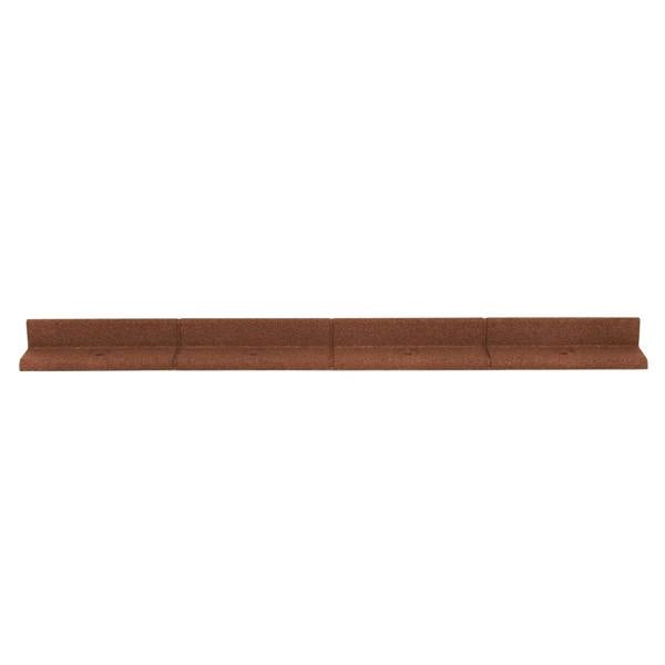 Flexible Lawn Edging 4.8m With Mallet - Terracotta