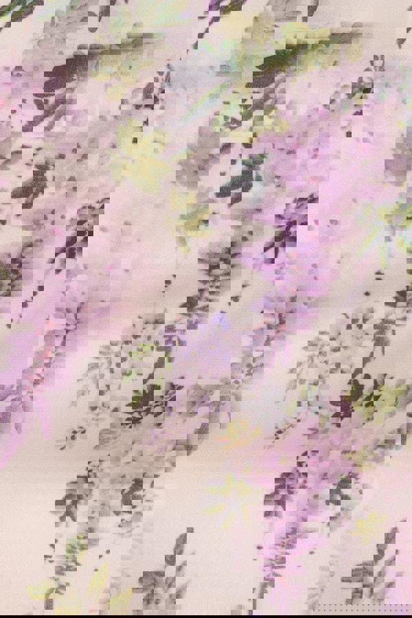 Printed Ruffle Neck & Hem Dress - Multi DR3881QZ