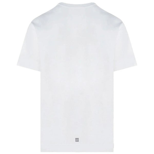 Givenchy Circle Logo Oversized White T-Shirt S