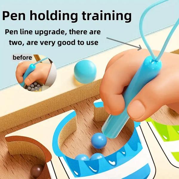 Dyzi Magnetic Colourful Number Maze Educational Toy Learning Fun Activity
