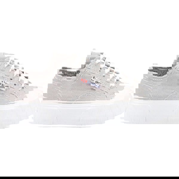 Superga 2630 Stripe Women's Trainers - Grey Colomba