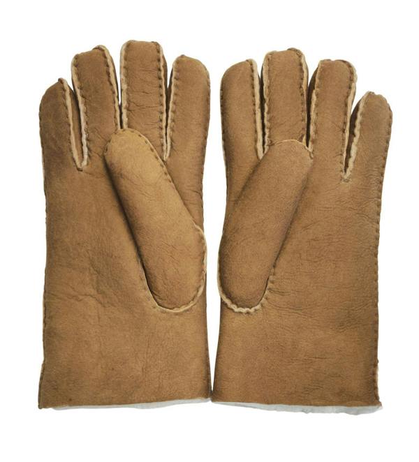 Infinity Leather Mens Luxury Sheepskin Suede Leather Gloves