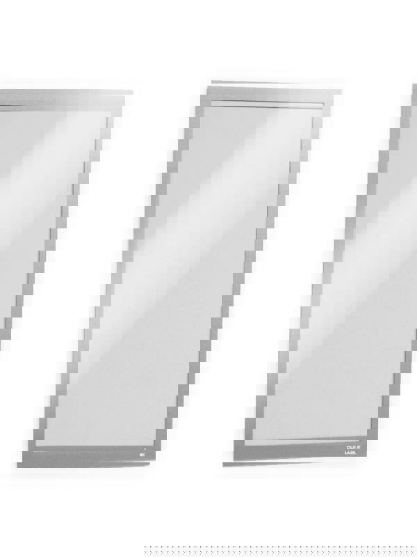 Durable DURAFRAME Self Adhesive Magnetic Signage Frame | A4 Silver