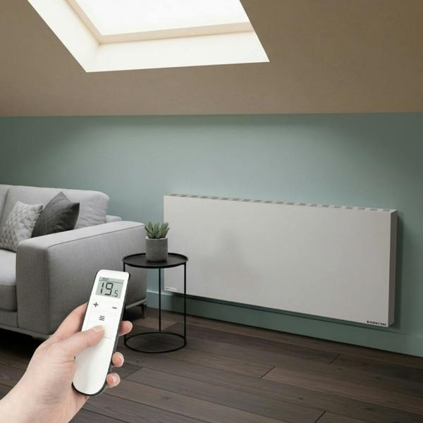 Mirrorstone Heating Mirrorstone 1400W Air Infrared + Convection Heating Panel With Remote