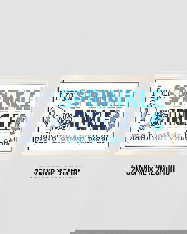 Bathroom Wall Art - Sprinkle Tinkle Framed Print