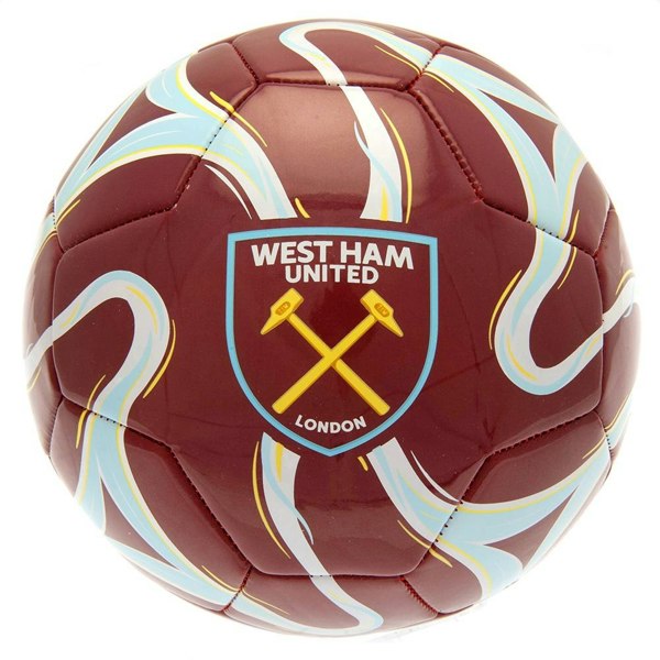 West Ham United FC Cosmos Football - Claret Red/Light Blue/White