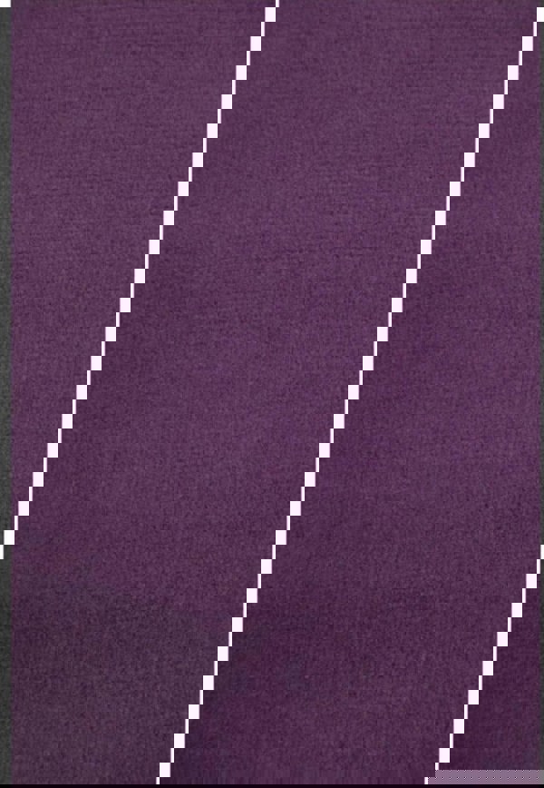 Solid Purple Living Room Rug | Modern Elegance | The Rugs