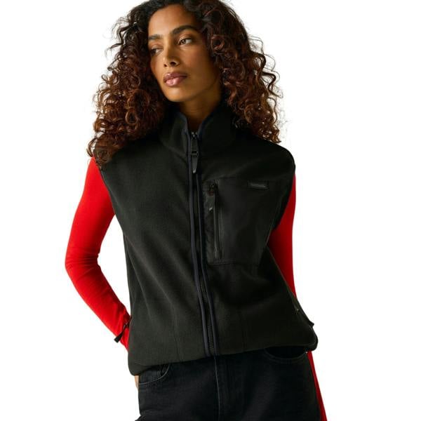 Regatta Womens/Ladies Frankie Microfleece Body Warmer - Black - 