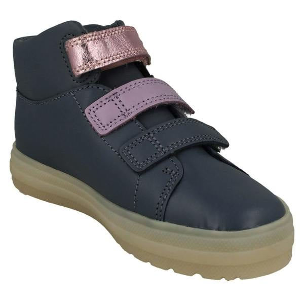 Clarks Childrens Clarks Star Detailed Light Up Ankle Boots Flare Show