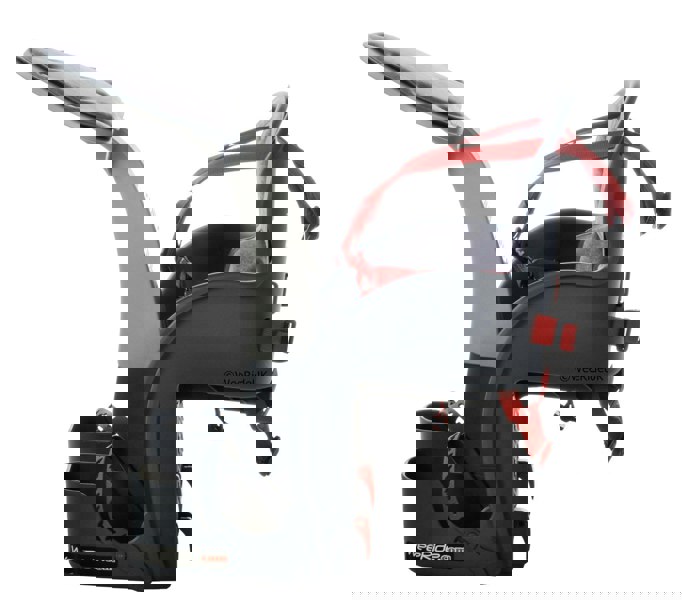 WeeRide Safe Front baby bike seat side view