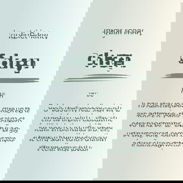 NutriBeauties Pure&nbsp;Marine Collagen Peptides Powder 10,000Mg