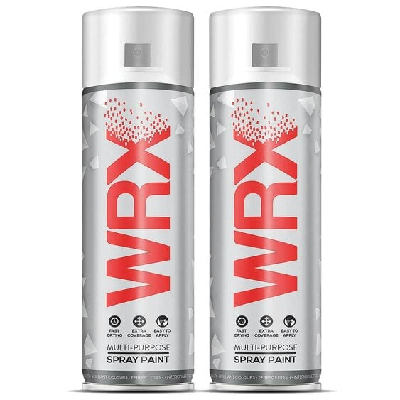 WRX 2X WRX Traffic White Spray Paints 400ml