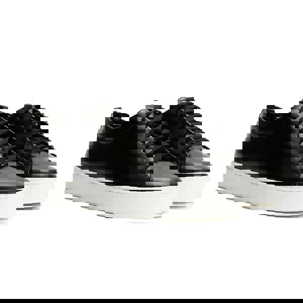 JAK Royal Leather Men's Black Trainers