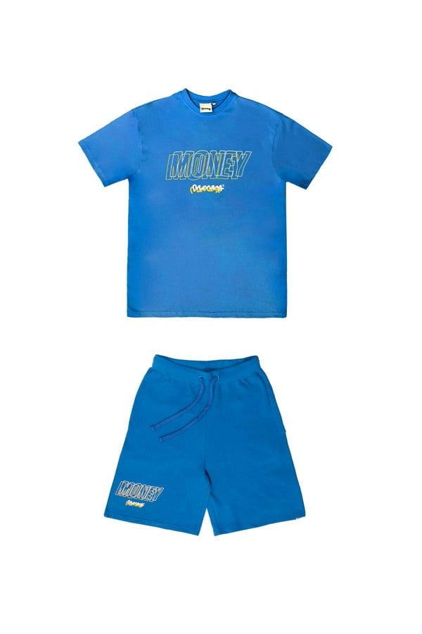Money Compound Twin Set Royal Blue