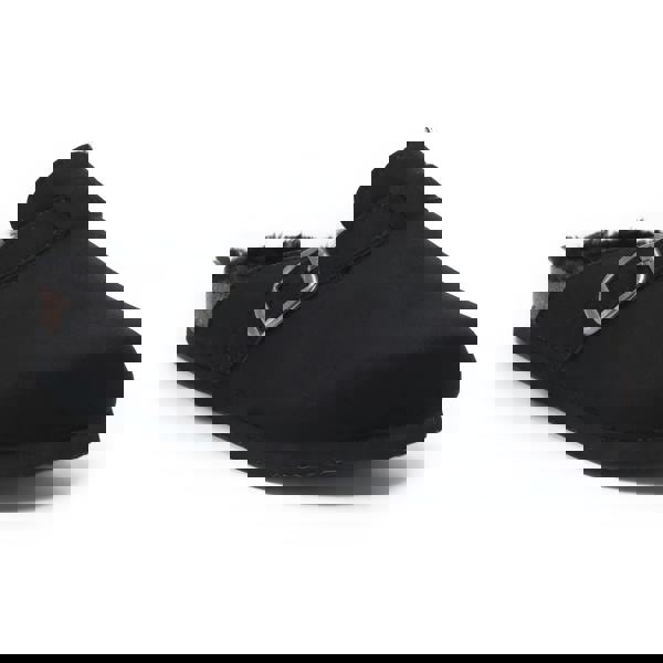 VIVASHOES Womens Suede Slip-On Buckle Clog – Classic Closed-Toe