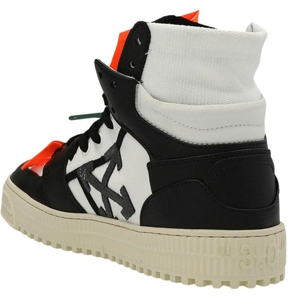 Off-White Off Court 3.0 Leather High Tops - Black