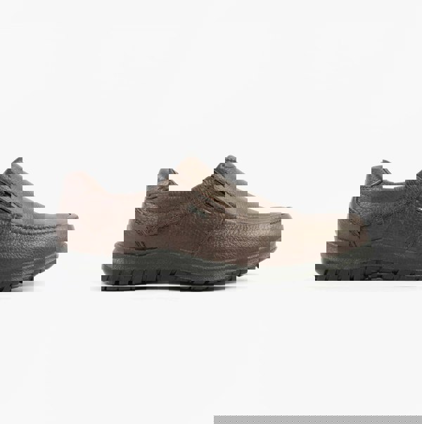 IMAC M227B Mens Casual Leather Slip-On Shoes Brown