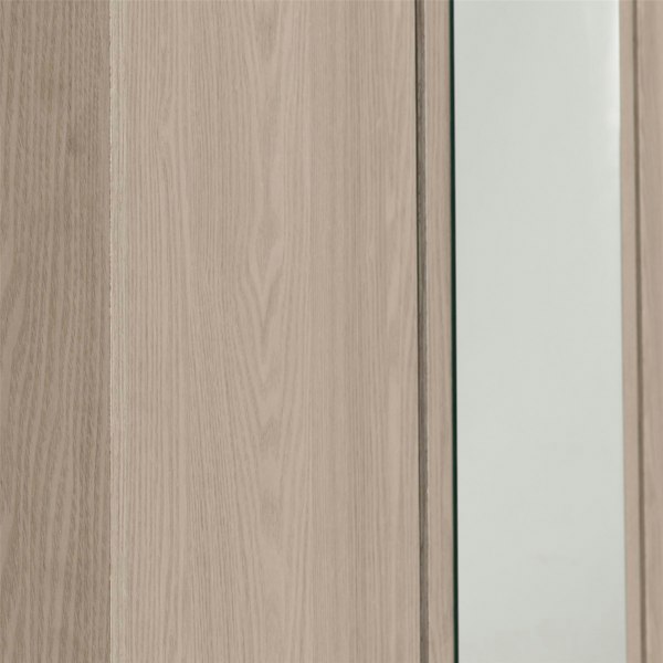 Seconique Paris 3 Door Triple Mirrored Wardrobe