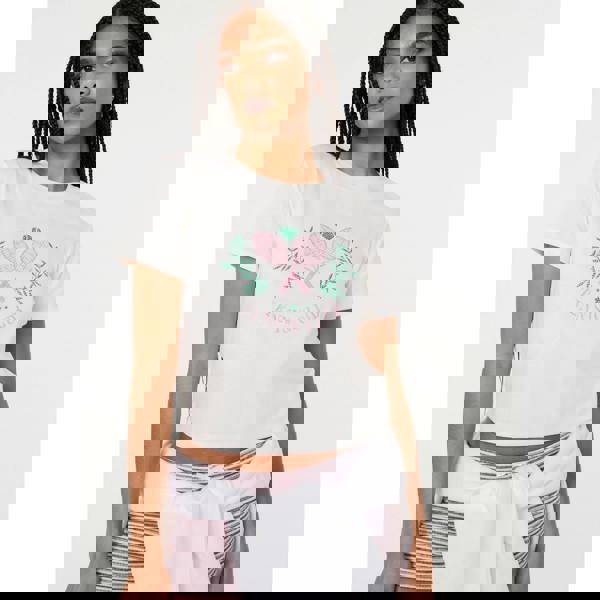 Pink Vanilla Tennis Club Embellished T-Shirt