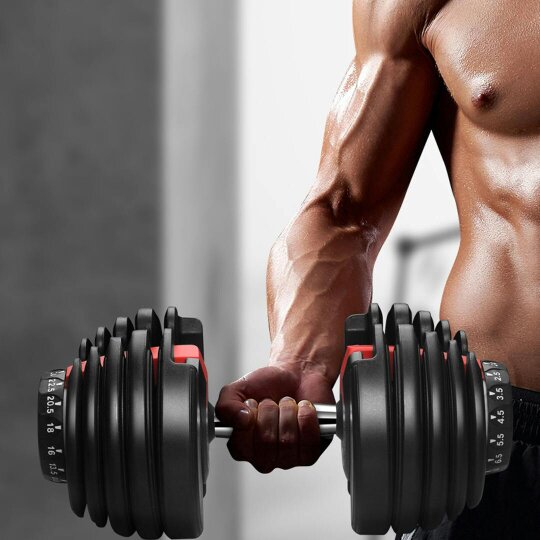 Havendro Adjustable Dumbbell 24kg 15-in-1 Weight Set Compact Home Gym