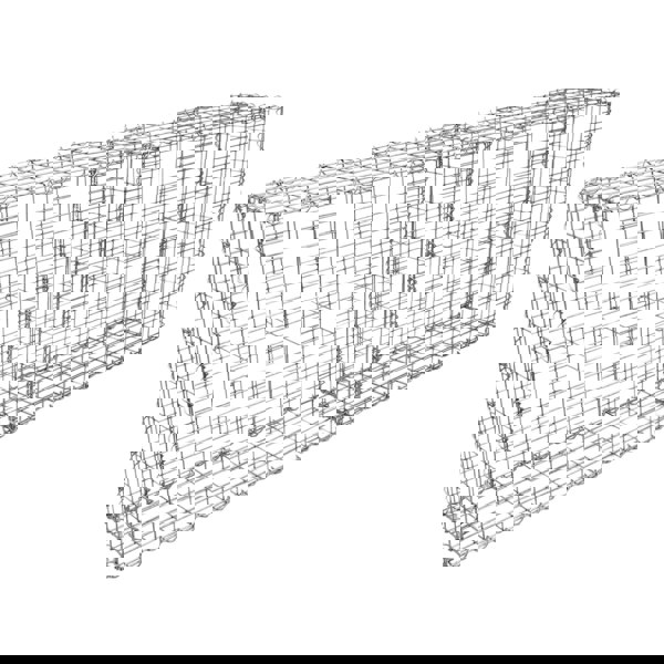 Monstershop Gabion Baskets 100 x 95 x 30cm / 2 Pack