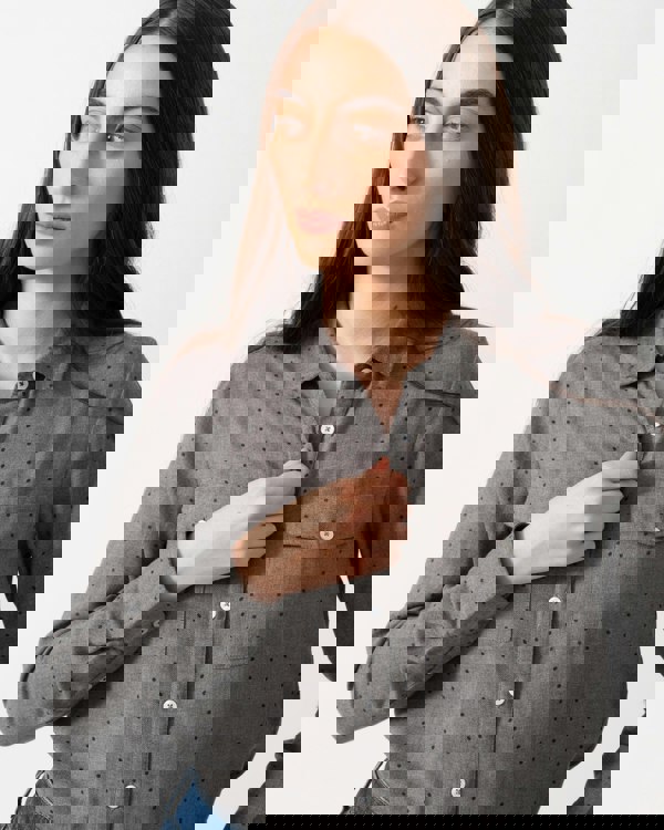 Crew Clothing Spot Womens Relaxed Shirt