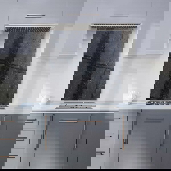 Warren Reed - Designer Black Concrete Effect Kitchen Splashback