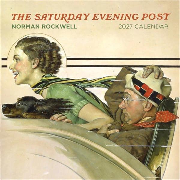 Norman Rockwell, The Saturday Evening Post Calendar 2027, Wall Calendars, Month To View, Art, Gift