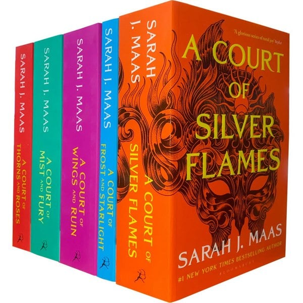 Bloomsbury A Court of Thorns and Roses Series Sarah J. Maas 5 Books Collection Set