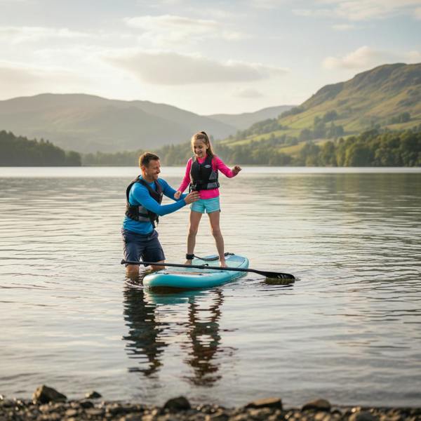 Wave Surf Kids 3.0 SUP | Inflatable Stand-Up Paddleboard | Kids SUP Package | 8.6ft