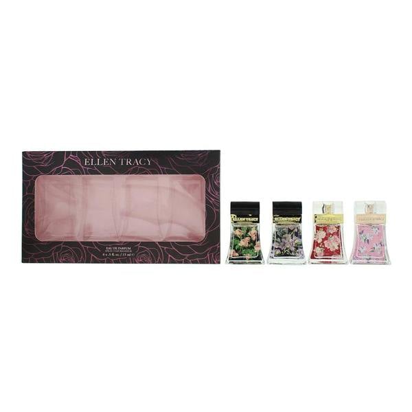 Classic Ellen Tracy Classic Florals Best Sellers Coffret 4 Piece Gift Set: EDP 4 x 15ml