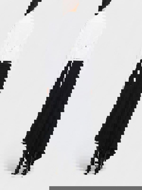 Off - White Poplin Cross Belt Shirt White - Supplied FashionOff White