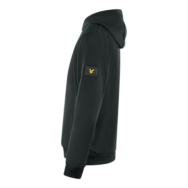 Lyle & Scott Plain Pull-Over Hoodie - Black