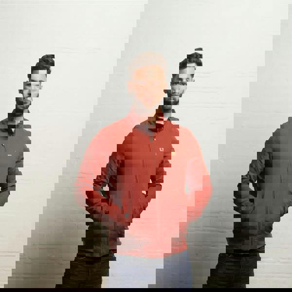 Gabicci V55GJ13 Mens Hamilton Twill Harrington Gabicci Vintage - PAPRIKA