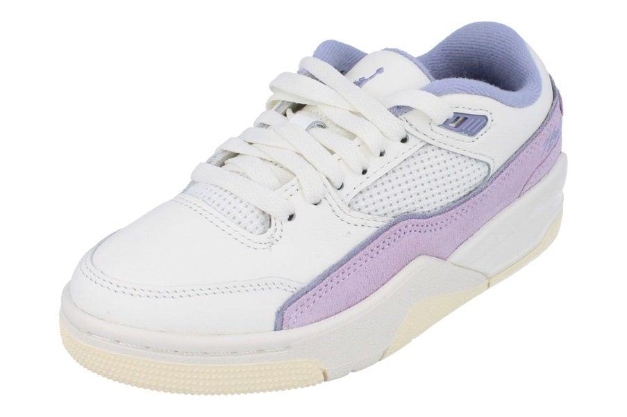 Nike Womens Air Jordan Flight Court Trainers Fz9854  102 - Sail Indigo Haze Doll Muslin 102 - Photo 0