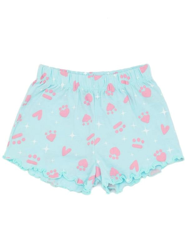 Gabby's Dollhouse Girls Blue A-Meow-Zing! Text And Characters Short Sleeve Short Leg Pyjama Set