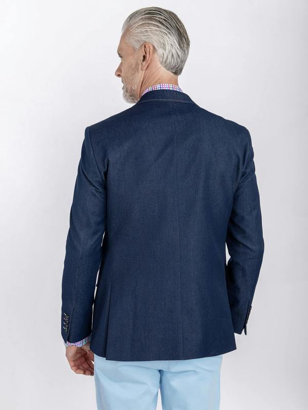 DENIM LOOK MULTI - STITCH BLAZER - STYLISH & VERSATILE - Claudio Lugli Shirts