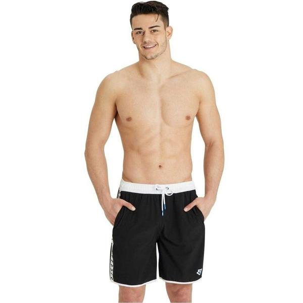 Arena Unisex Adult Team Swim Shorts - Black/White - 